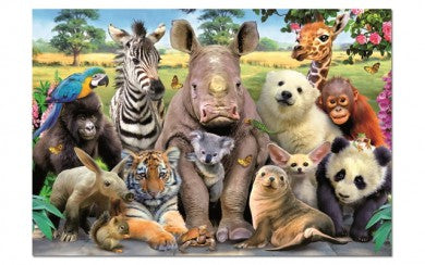 Puzzle 1000pc It's A Class Photo Animals