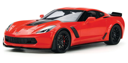 Chevrolet Corvette Z06 Red 2017 (scale 1 : 24)