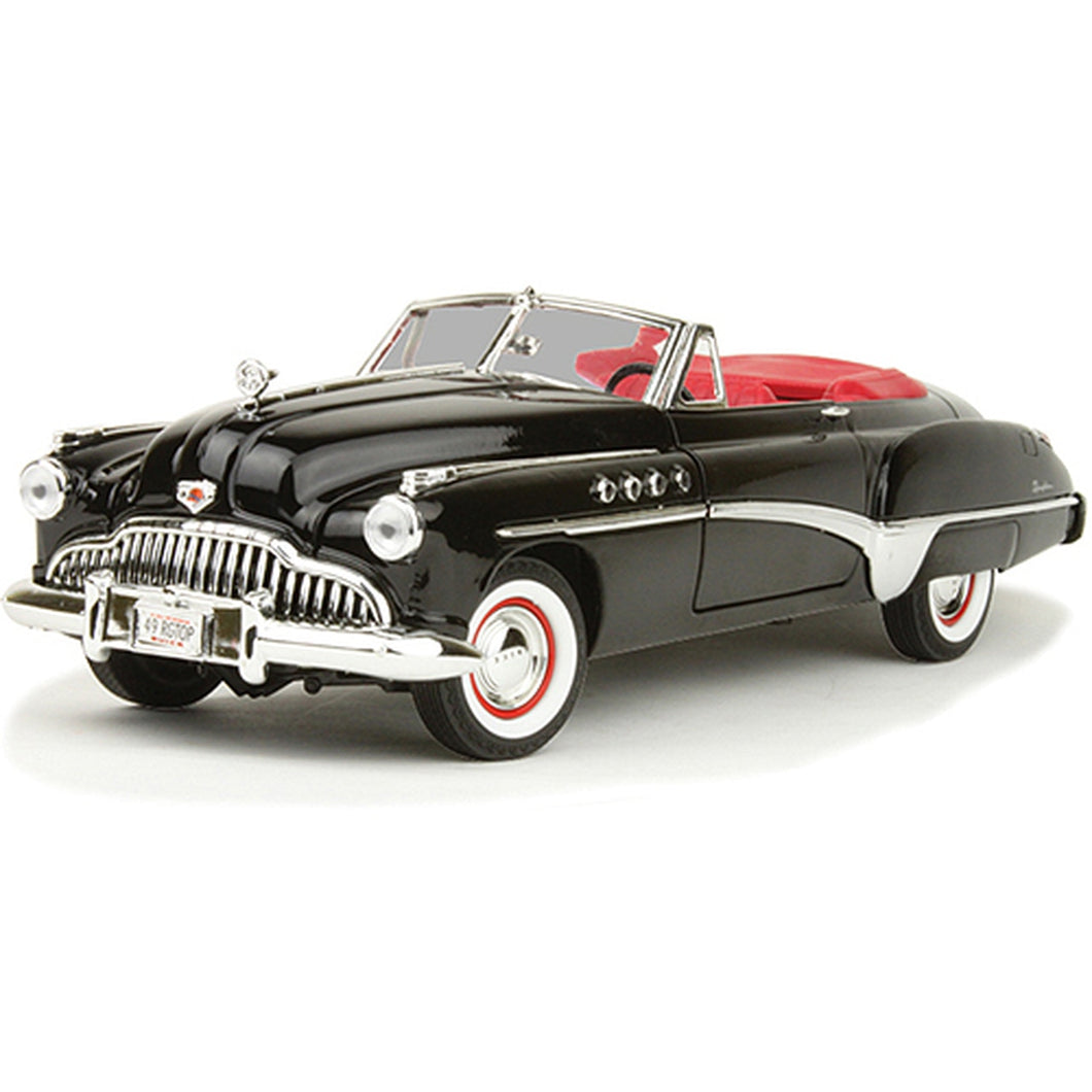 Buick Roadmaster Black/Red 1949 (scale 1 : 18)