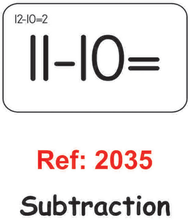 Load image into Gallery viewer, Subtraction Flash Cards