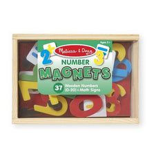 Load image into Gallery viewer, Magnetic Wooden Numbers