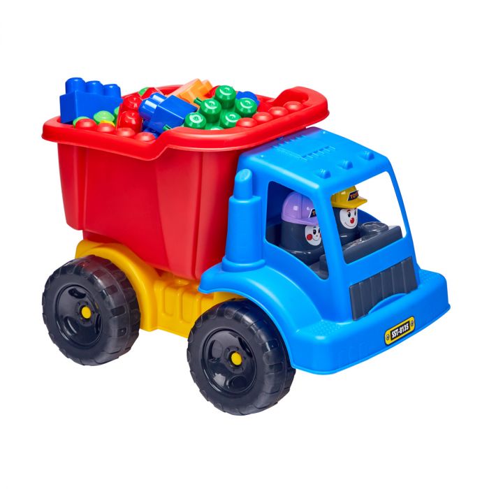 Biggest Dump Truck (with blocks in net)