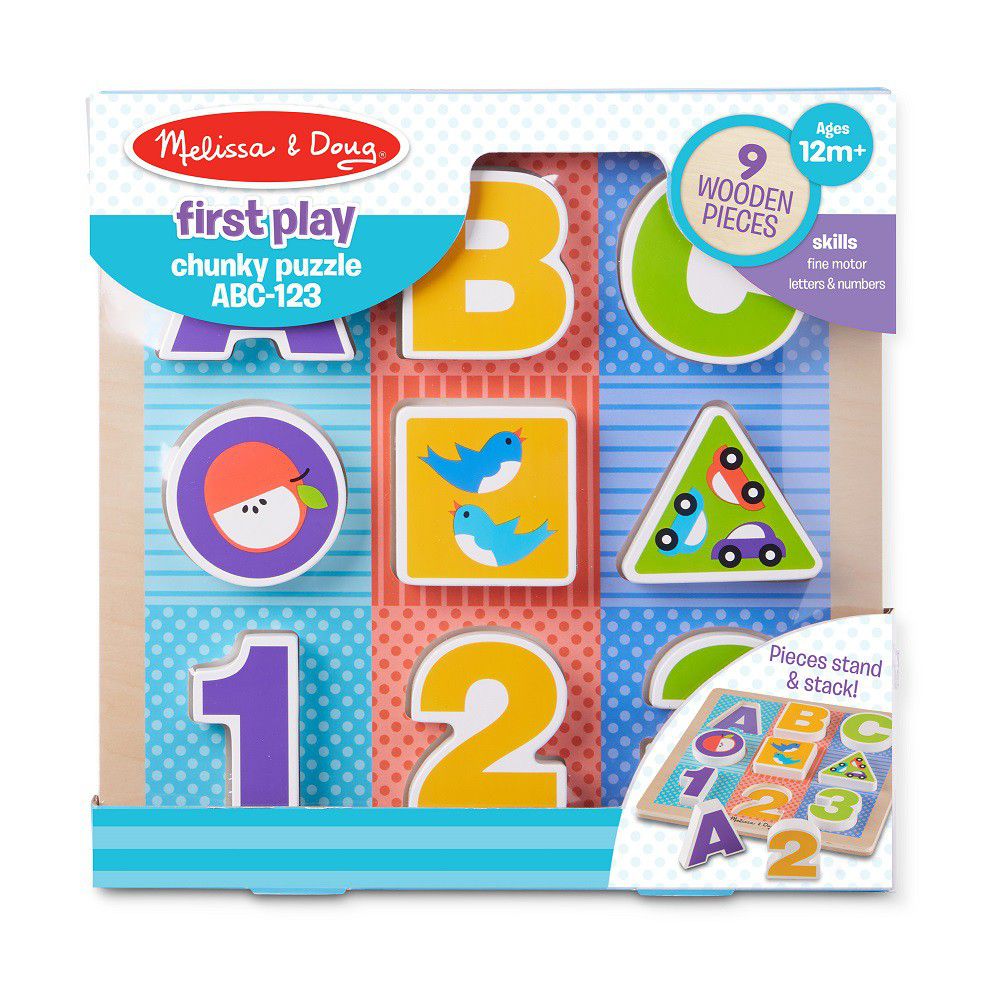 ABC 123 Chunky Puzzle