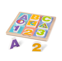 Load image into Gallery viewer, ABC 123 Chunky Puzzle