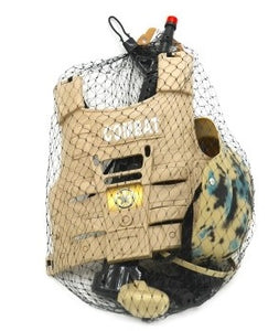Dress Up Combat Army Set w Acc in Net