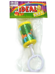 Hand Rattle Chime In Pvc Bag
