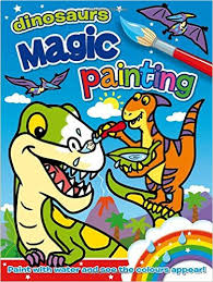 Magic painting Dinosaurs fun
