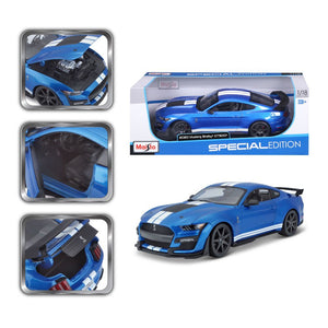 Ford Shelby GT500 2020 (scale 1 : 18) (Blue)