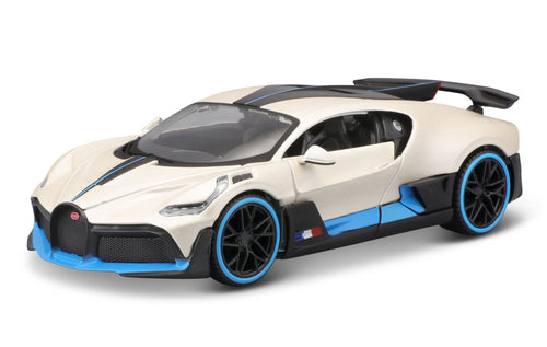 Bugatti Divo (scale 1 : 24)(White/Blue)