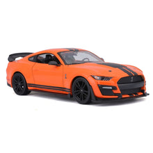 Load image into Gallery viewer, Ford Mustang Shelby GT500 2020 (scale 1 : 24) (orange)