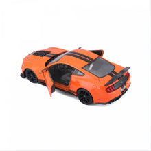Load image into Gallery viewer, Ford Mustang Shelby GT500 2020 (scale 1 : 24) (orange)