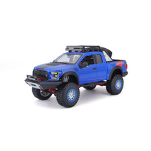 Load image into Gallery viewer, 1/24 Ford Raptor F-150 DESIGN (Blue)