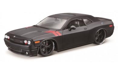 Dodge Challenger 2008 (scale  1 : 24) DESIGN (Matt. Black)