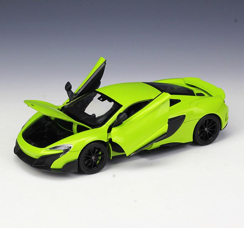 Mclaren 675L Light Green (scale 1:24)