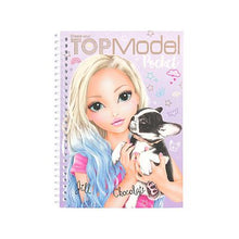 Load image into Gallery viewer, Top Model Pocket Colouring Book Assorted