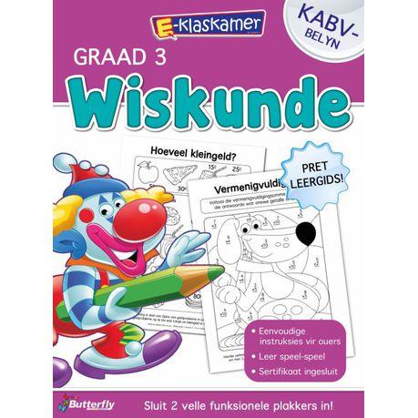 E-Klaskamer Werk Boek-Wiskunde-Graad 3