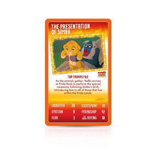 Load image into Gallery viewer, Top Trump Cards Lion King (Memorable Moments)