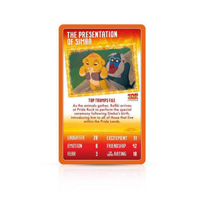 Top Trump Cards Lion King (Memorable Moments)