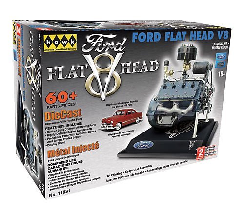 Ford Flat Head Engine V8 1948 Die Cast Kit (scale 1 : 6)