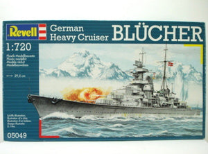 Revell Blucher German Heavy Cruiser (scale 1 :720)