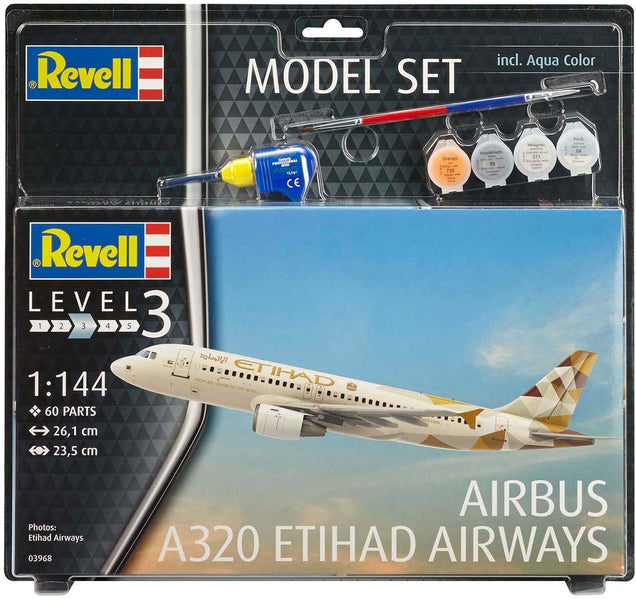 Model Set Airbus A320 Etihad Airways (scale 1 : 144)