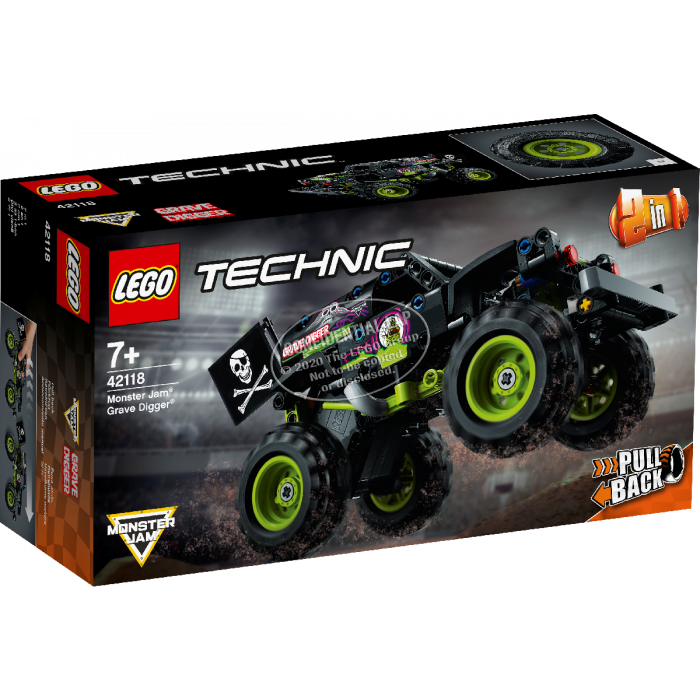 42118 Monster Jam Grave Digger Technic