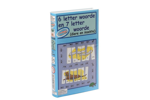 6 & 7 Letter Woorde (Diere & Insekte)