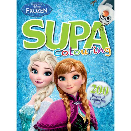 Frozen - Supa Colour & Activity Book 200pg