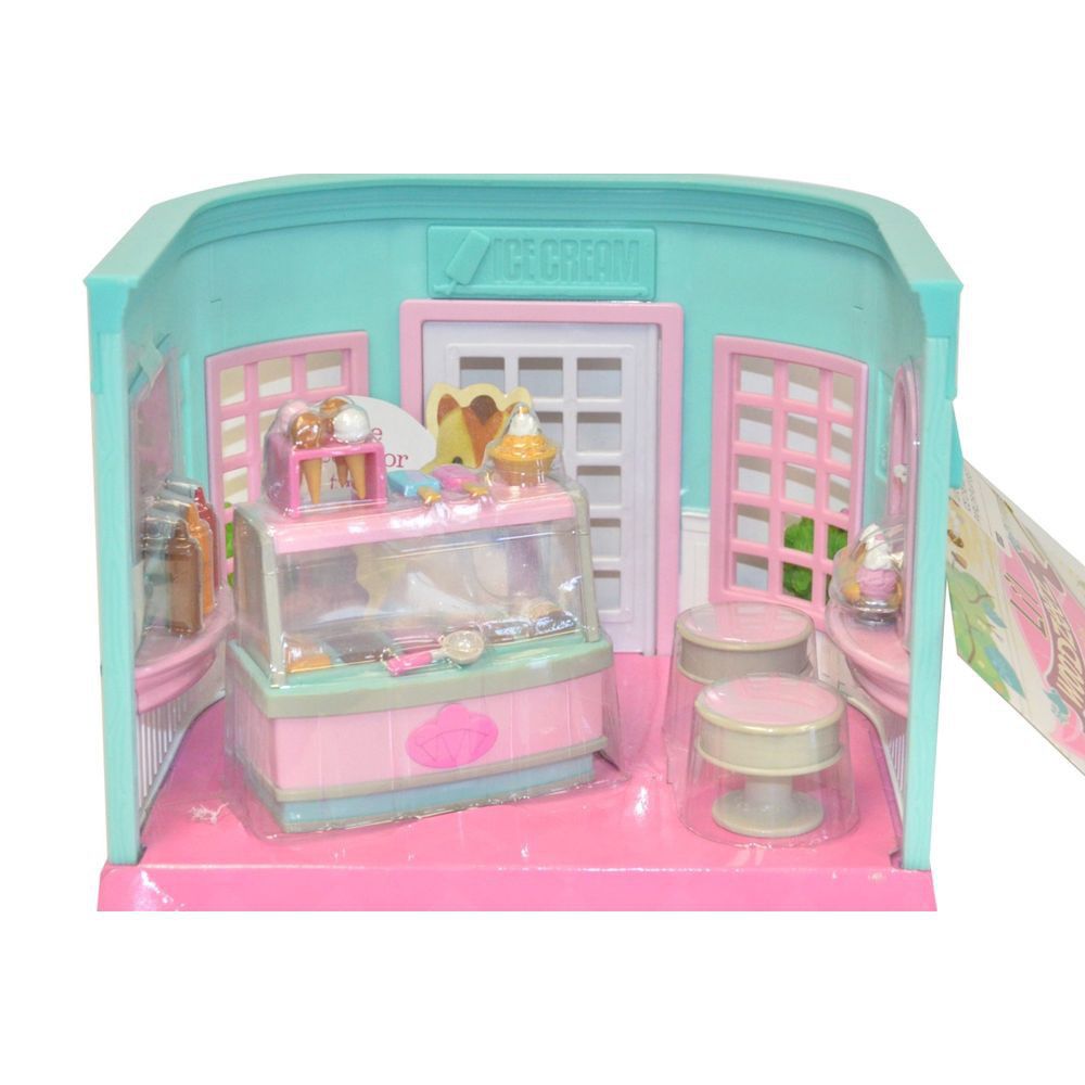 Li'l Woodzeez Ice Cream Parlor Playset