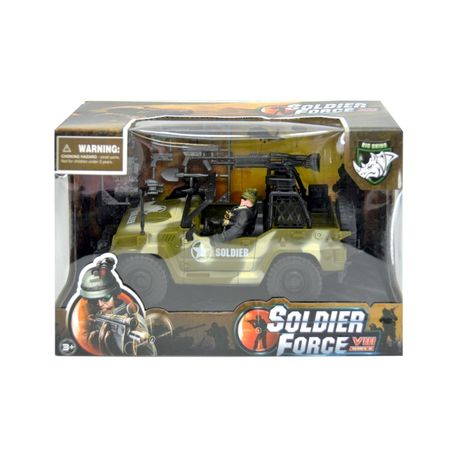 Soldier Force Army Jeep