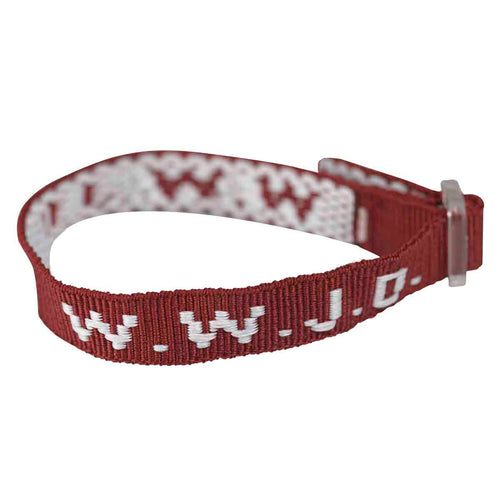 Wriststrap Red (WWJD)