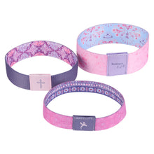 Load image into Gallery viewer, Elastic Wristband - Loved Saved Blessed (Pack of 3)
