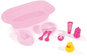 Deluxe bathtub Set with 8 Accessories.