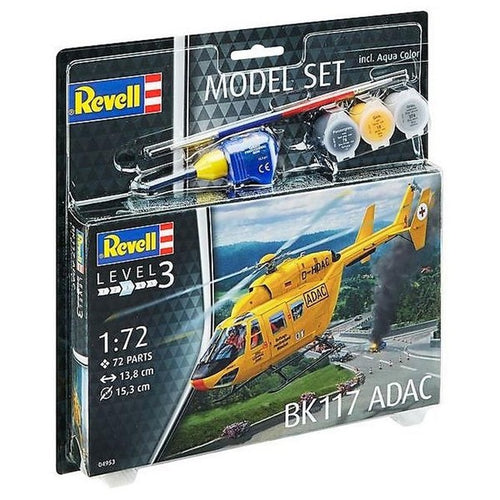 Model Set BK-117 ADAC (scale 1 : 72)