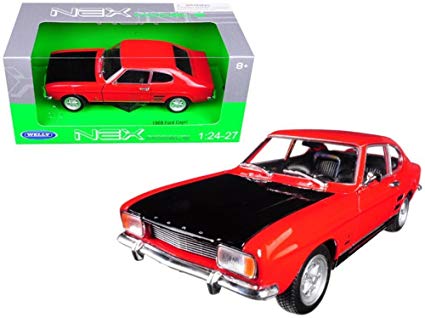Ford Capri Red 1969 (scale 1 : 24)