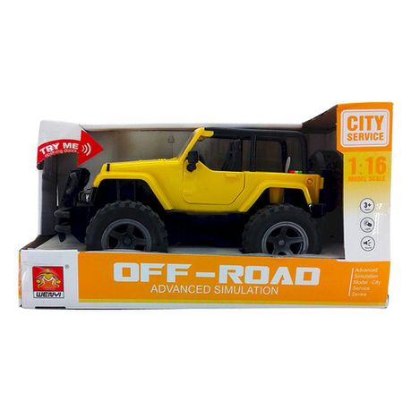 Off Road Jeep with Sound & Lights (City Service)