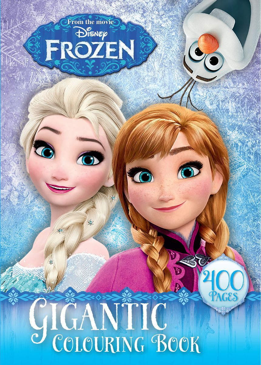 Frozen Gigantic 400pg Colouring Book