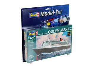 Revell Model set Queen Mary Ocean Liner 1/1200