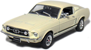 Ford Mustang GT Cream 1967 (scale 1 : 24)