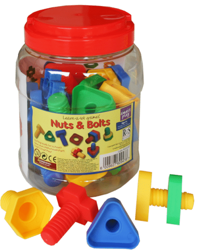 Nuts & Bolts 32 pc In Jar