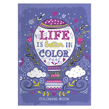 Load image into Gallery viewer, Life Is Better In Color Colouring Book