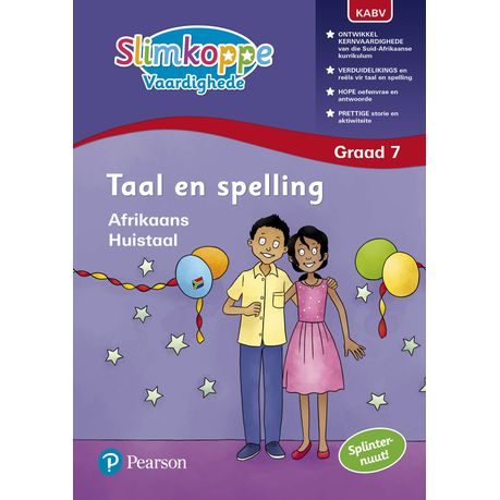 Slimkoppe Afrikaans Taal & Spelling Graad 7