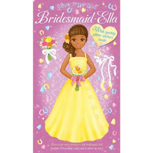 Glitter Paper Dolls Bridesmaid Ella