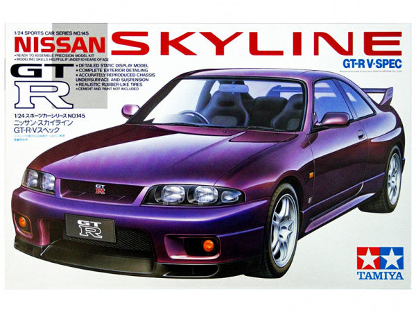 Nissan Skyline GT-R R33 V-Spe (scale 1 : 24)