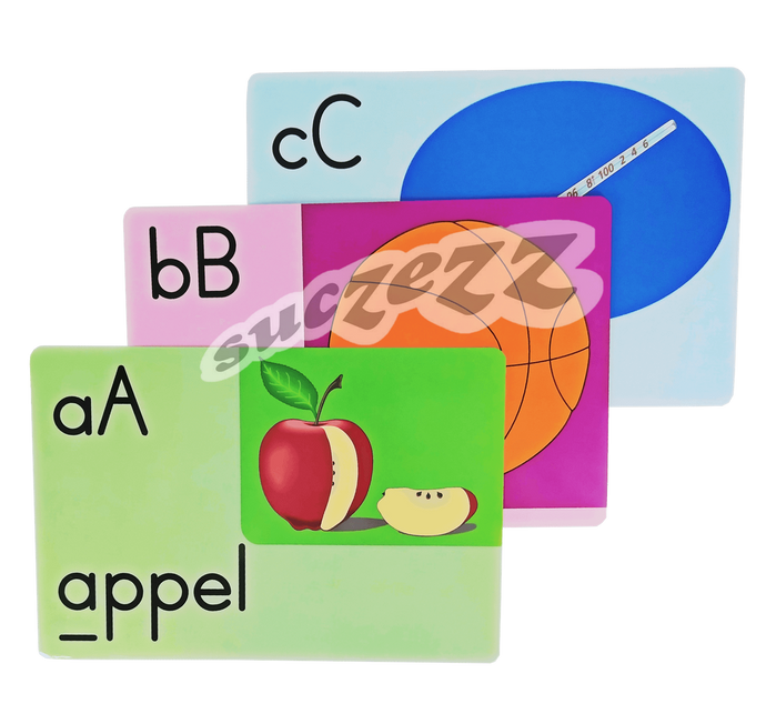 Alfabet Kaarte A4