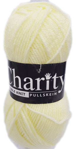 Charity Wool Double Knit Lemon 5 x 100g
