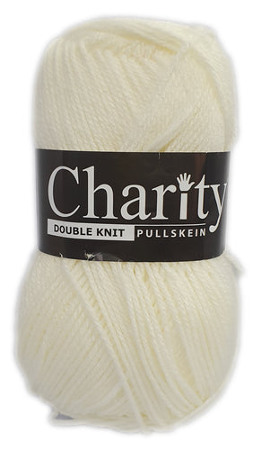 Charity Wool Double Knit Porcelain 5 x 100g