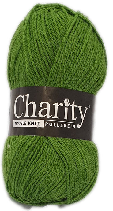 Charity Wool Double Knit Olive 5 x 100g ^