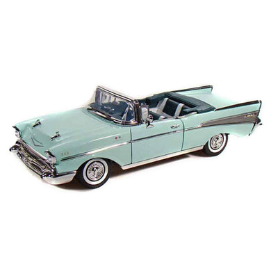 Chevy Bel Air (Convertible) Green 1957 (scale 1 : 18)