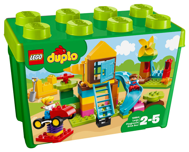 10864 Large Playground Brick Box Duplo